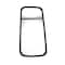 Retrac Aerodynamic 8in x 17in Black Plastic West Coast Mirror Fits 3/4in to 1-1/4in Tube 610872 - alternate 4